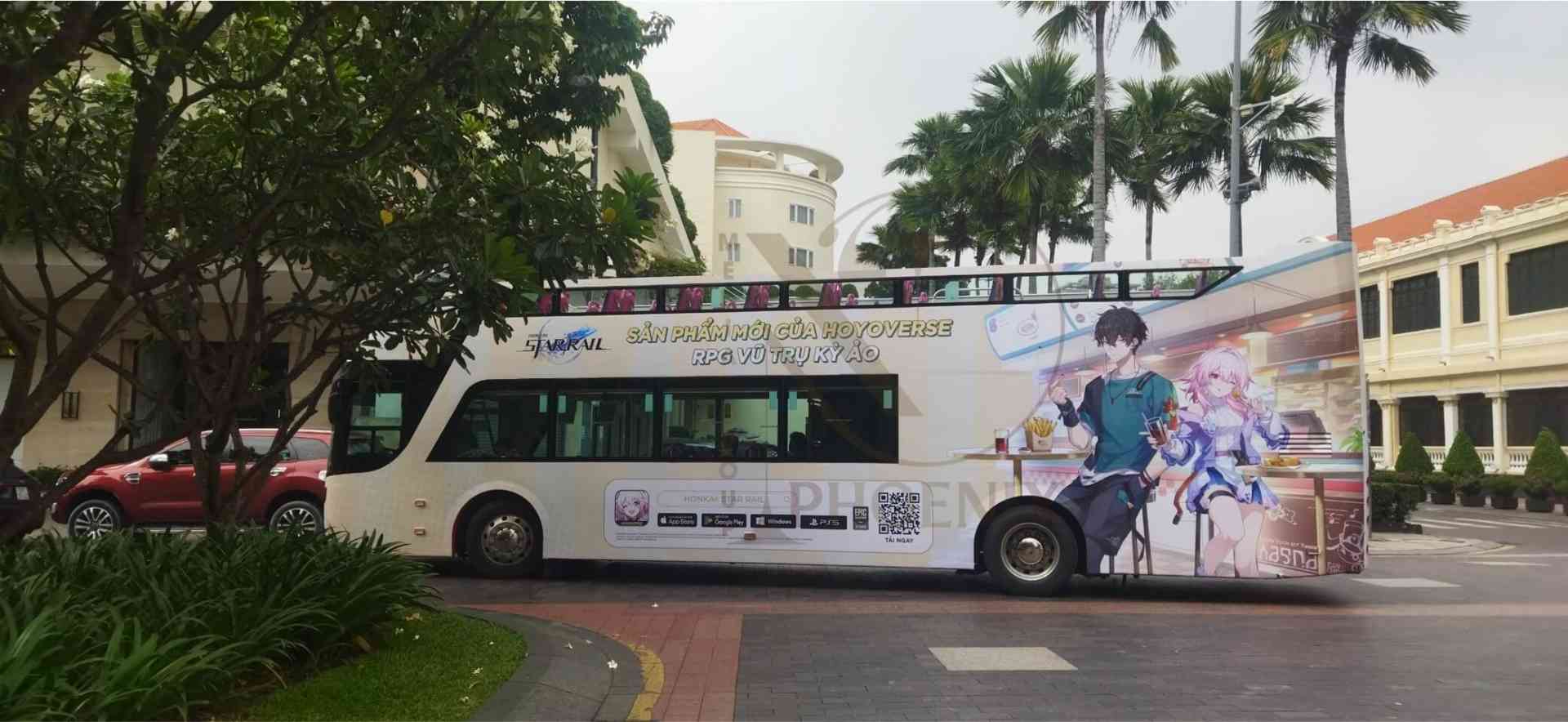 game honkai star rail quang cao roadshow bus 2 tang 12