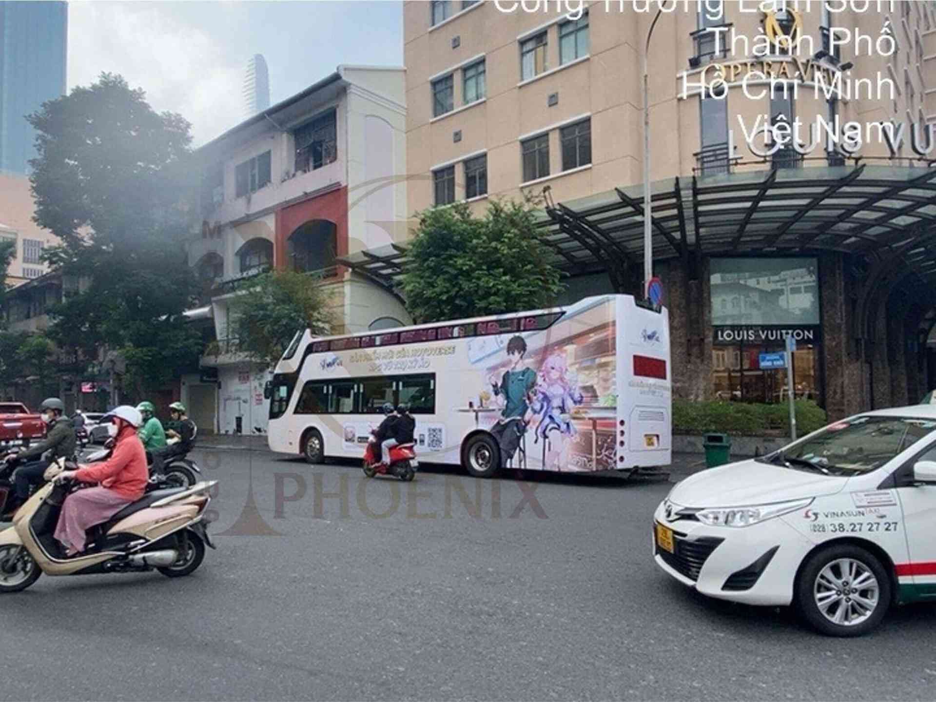 game honkai star rail quang cao roadshow bus 2 tang 6