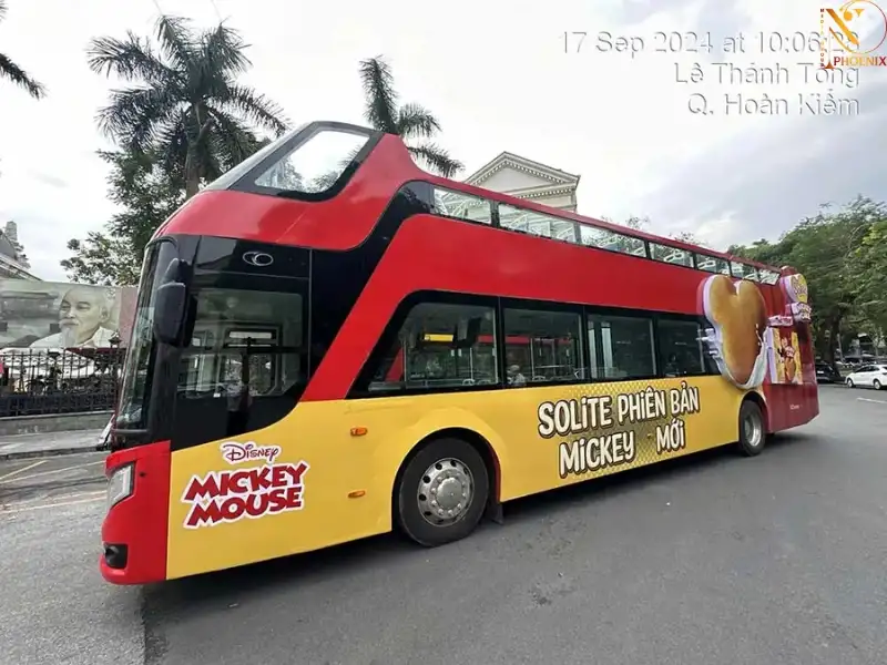 Hướng dẫn lựa chọn công ty quảng cáo roadshow xe bus 2 tầng uy tín