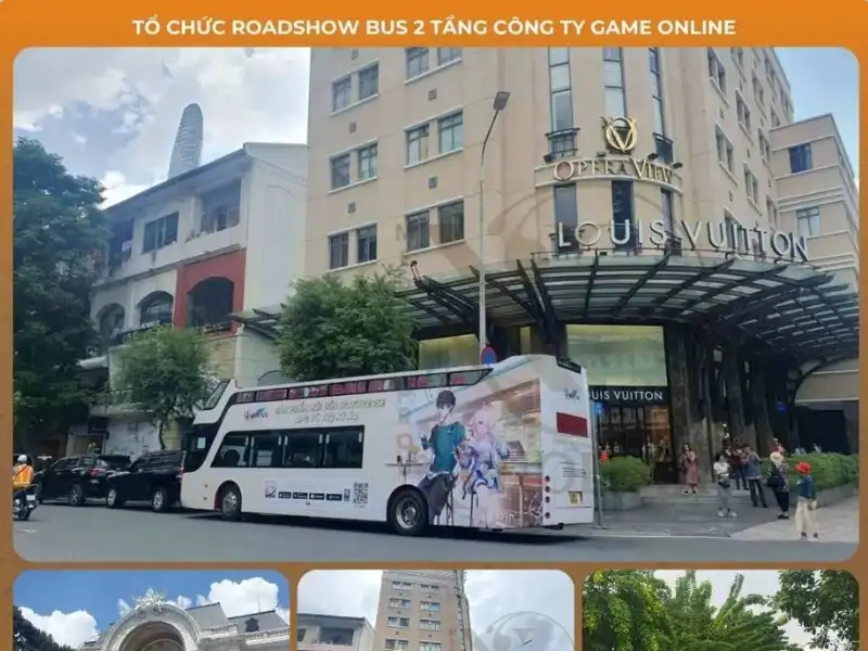 Hướng dẫn lựa chọn công ty quảng cáo roadshow xe bus 2 tầng uy tín