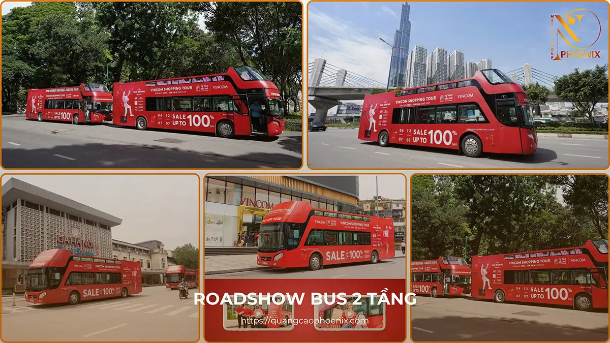 Roadshow Xe Bus 2 Tầng: Giải Mã Sức Hút Của “Bom Tấn” Quảng Cáo Di Động