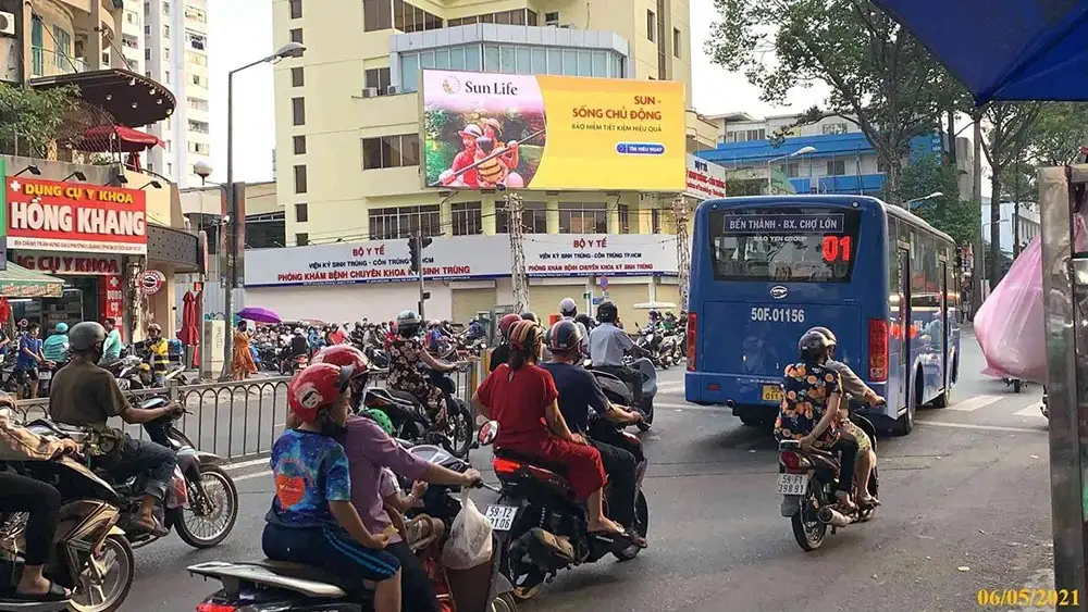 Dự án Quảng Cáo Màn Hình Led Sun Life Tại Trần Hưng Đạo Tp.Hồ Chí Minh
