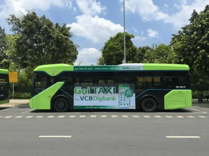 Quảng cáo xe buýt tại Hà Nội3