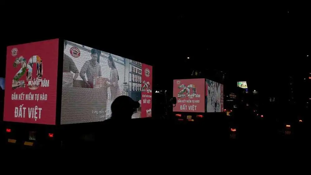 ROADSHOW LEDTRUCK SIÊU NỔI BẬT CỦA HIGHLAND COFFEE