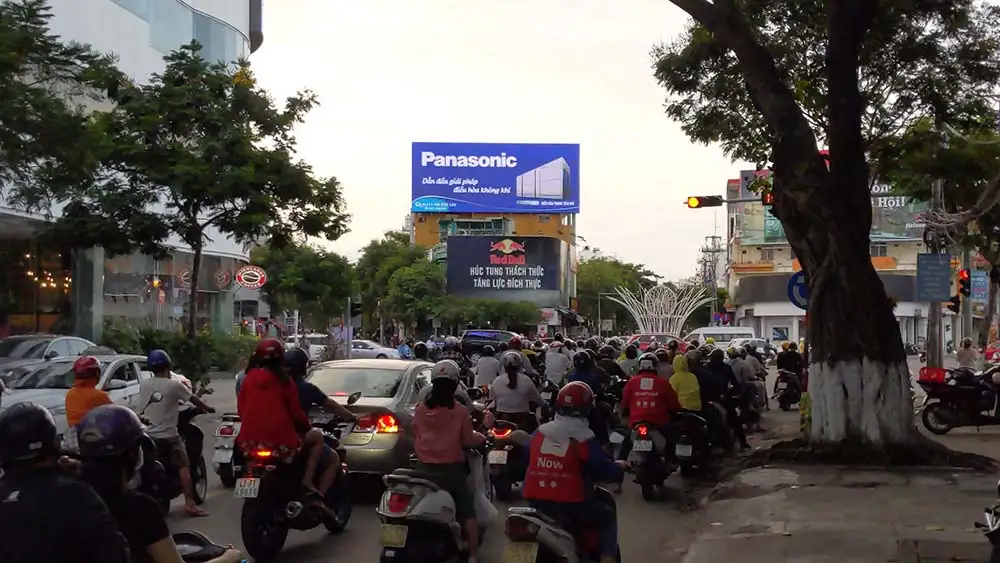 DỰ ÁN QUẢNG CÁO MÀN HÌNH LED CỦA PANASONIC TẠI TP ĐÀ NẴNG