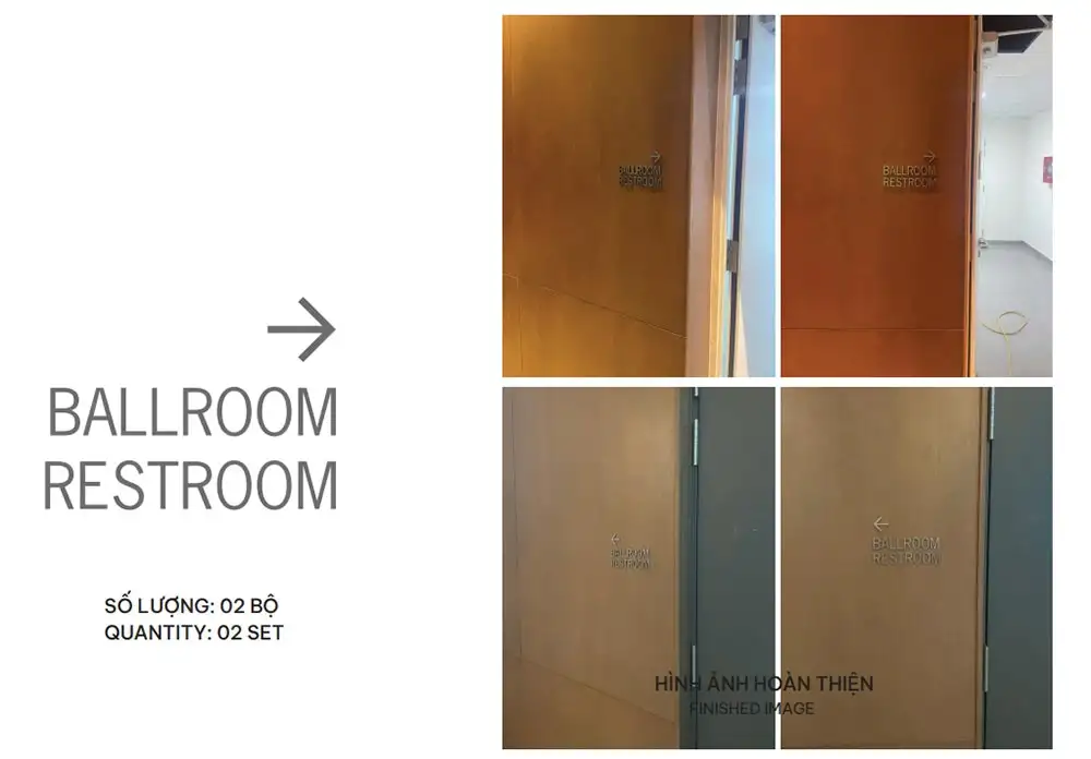 DỰ ÁN THI CÔNG BIỂN CHỈ DẪN TẠI FOURPOINTS BY SHERATON HA GIANG