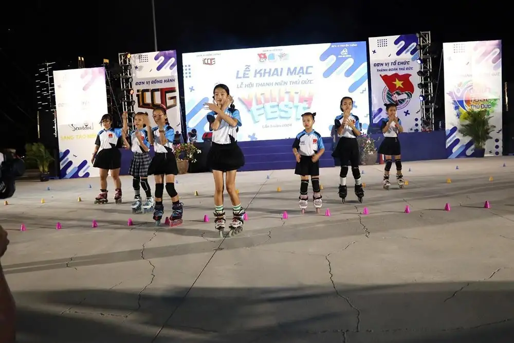 DỰ ÁN THI CÔNG BACKDROP TẠI LỄ HỘI THANH NIÊN THỦ ĐỨC LẦN I NĂM 2024