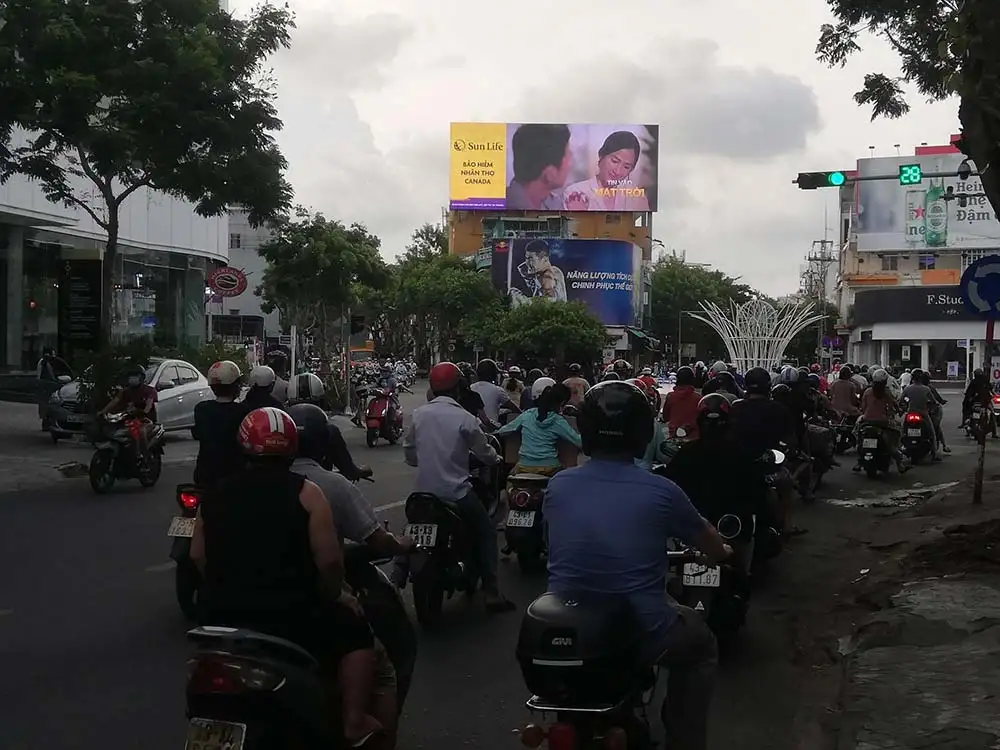 DỰ ÁN QUẢNG CÁO MÀN HÌNH LED CỦA BẢO HIỂM NHÂN THỌ SUN LIFE TẠI ĐÀ NẴNG