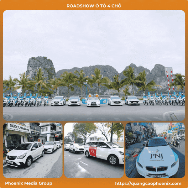 Roadshow xe ô tô 4 chỗ