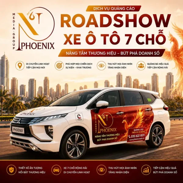 1 Roadshow xe ô tô 7 chỗ