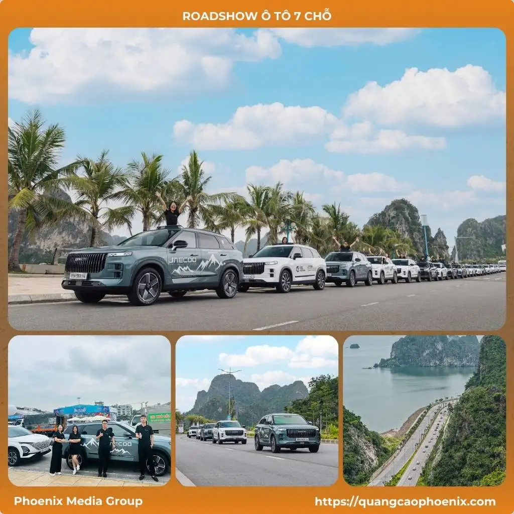 Roadshow xe ô tô 7 chỗ