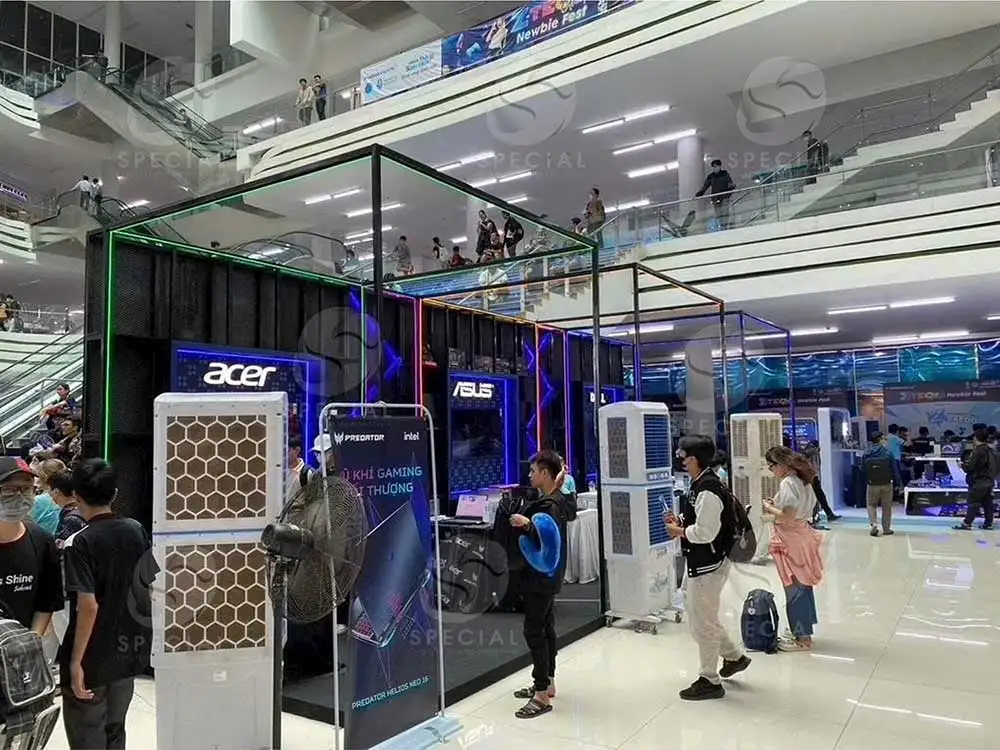 Dự án thi công booth quảng cáo của Phong Vũ tại Sky Expo HCM 3 DỰ ÁN THI CÔNG BOOTH QUẢNG CÁO CỦA PHONG VŨ TẠI SKY EXPO TPHCM