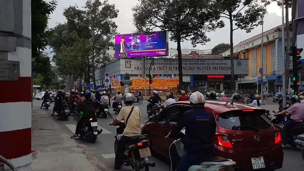 DỰ ÁN QUẢNG CÁO MÀN HÌNH LED TẠI NGUYỄN TRI PHƯƠNG- HCM