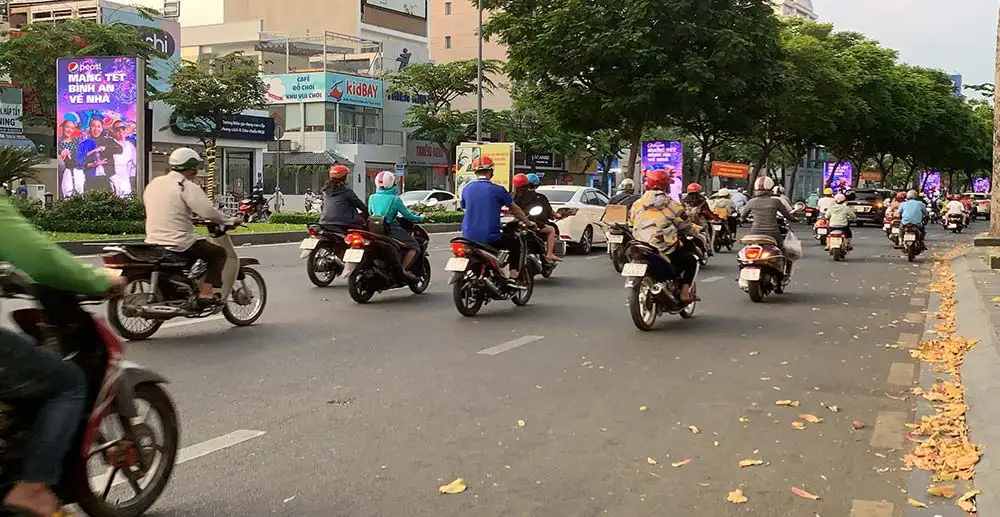 Dự án quảng cáo trụ đèn lightbox của Pepsi