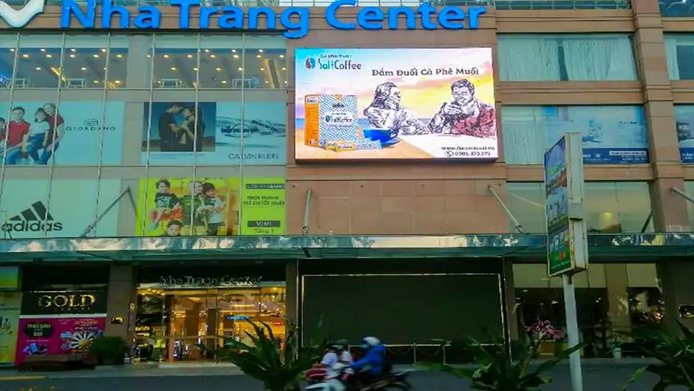 Màn LED quảng cáo ngoài trời tại Nha Trang Center – 20 Trần Phú