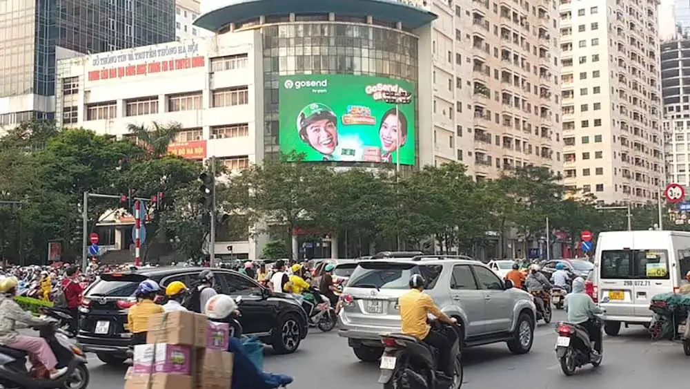 Màn hình LED quảng cáo tại Nguyễn Văn Trỗi – Trần Huy Liệu