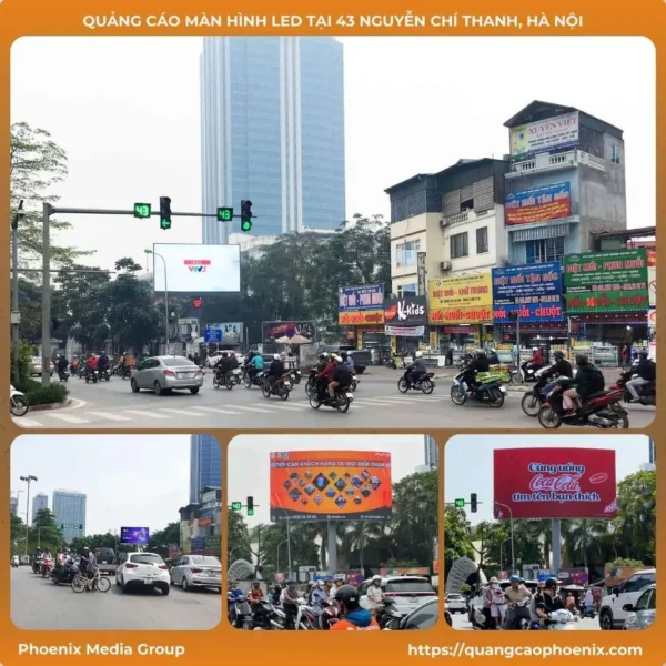 Quảng cáo trên màn hình LED 43 Nguyễn Chí Thanh3