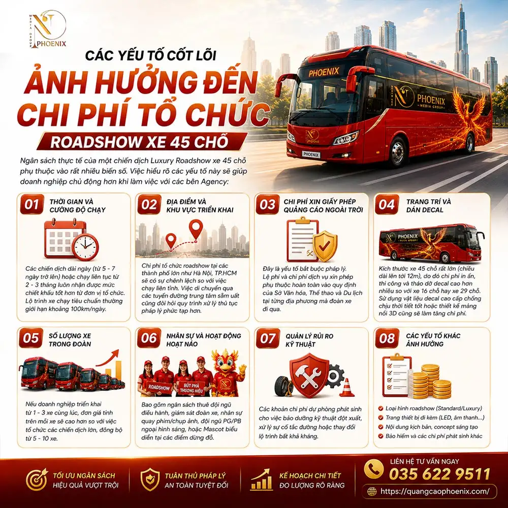1 Báo giá roadshow ô tô 45 chỗ
