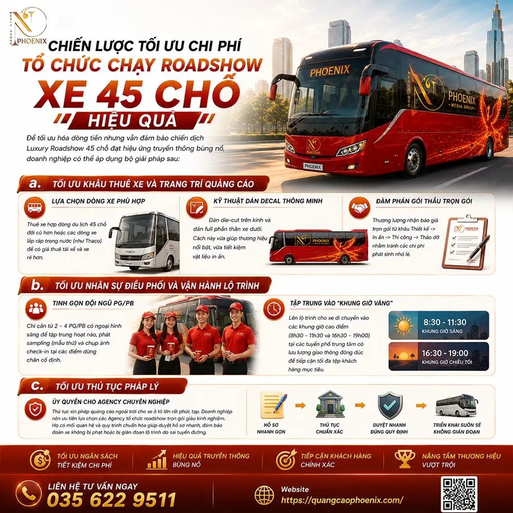 1 Báo giá roadshow ô tô 45 chỗ