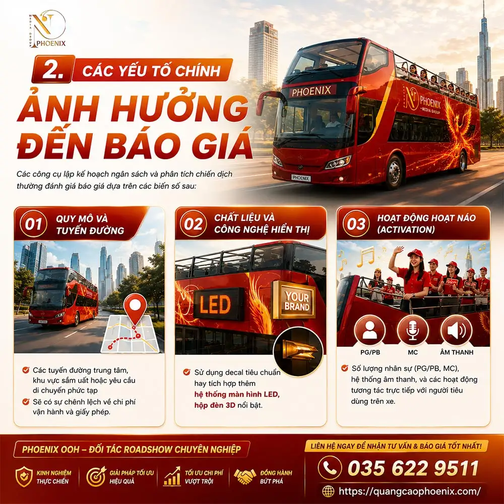1 Báo giá roadshow xe buýt 2 tầng