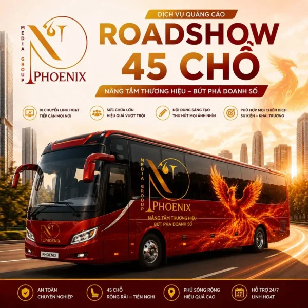 1 Roadshow ô tô 45 chỗ
