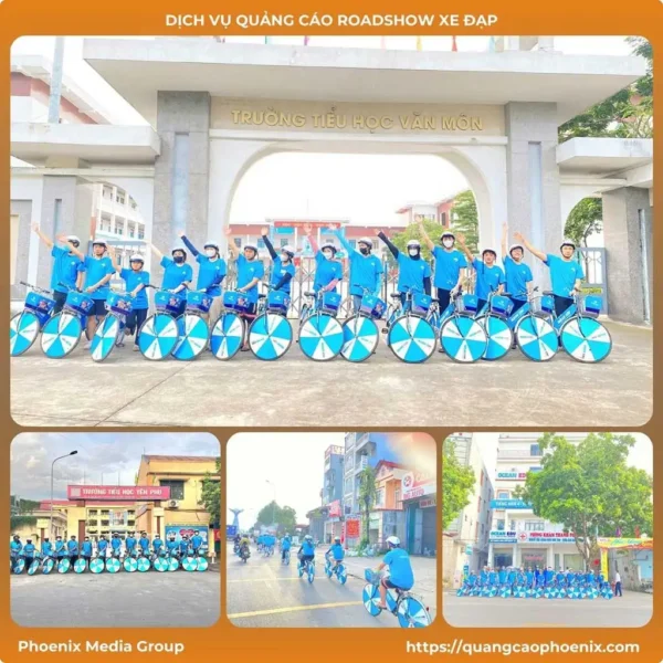 Báo giá roadshow xe đạp3