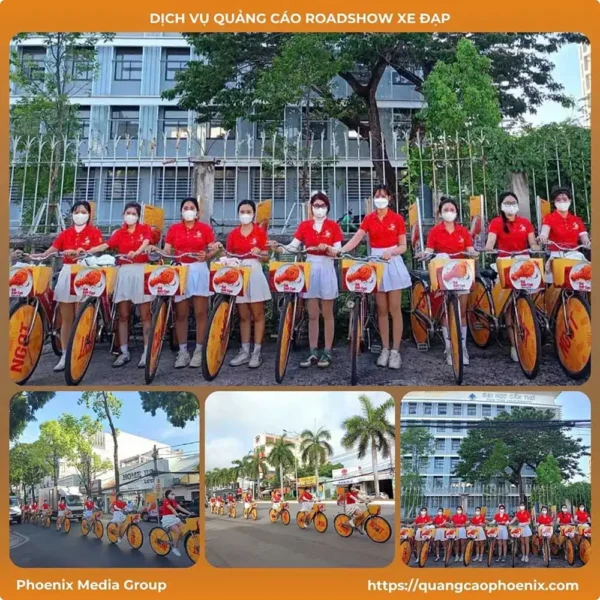 Báo giá roadshow xe đạp