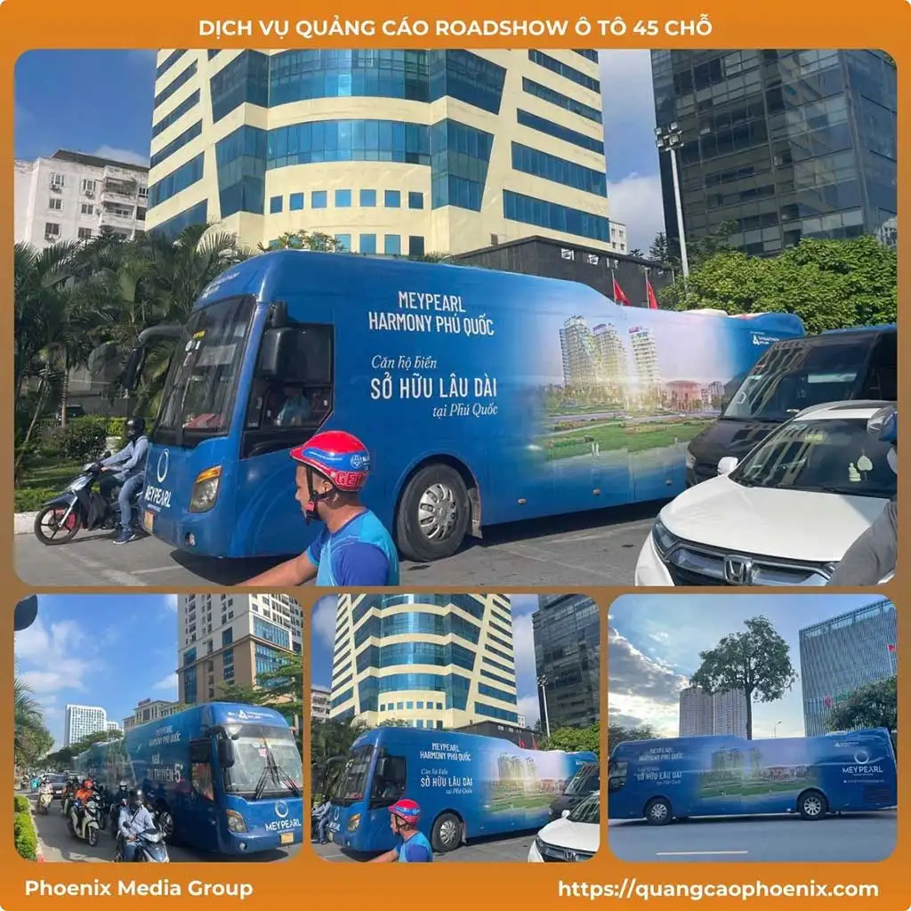 Roadshow ô tô 45 chỗ