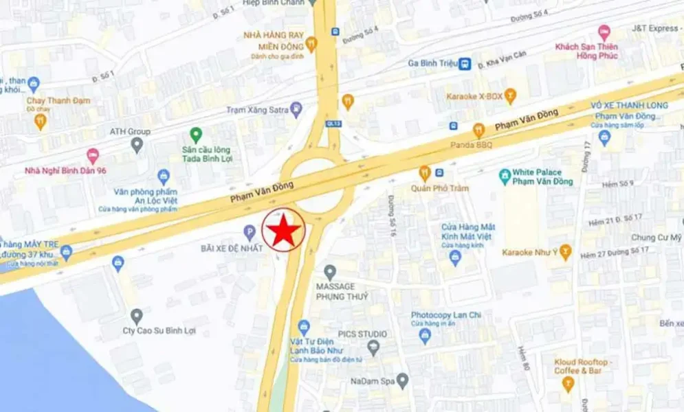 Billboard trụ 3 mặt tại nút giao Cầu vượt – Vòng xoay Bình Lợi, TPHCM2