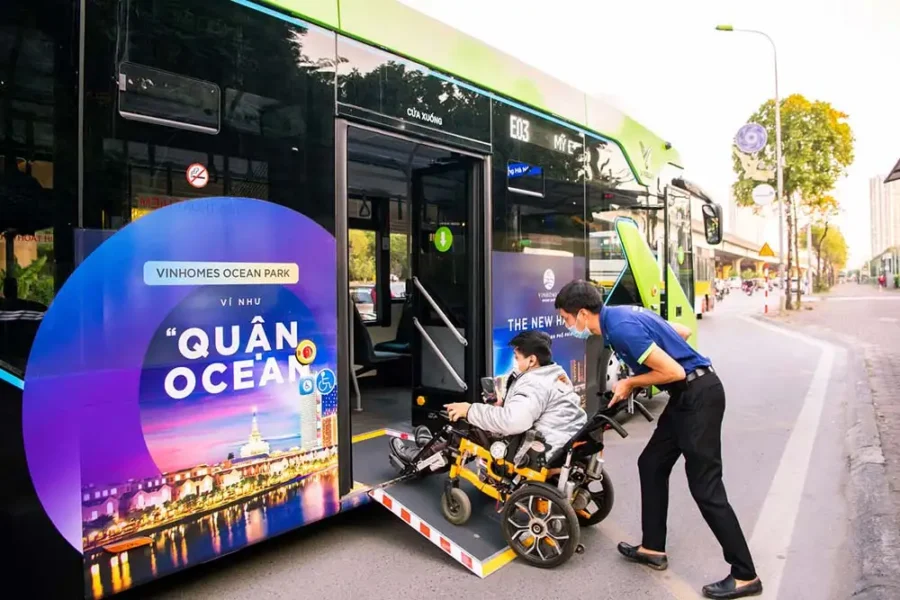 Quảng cáo xe VinBus1