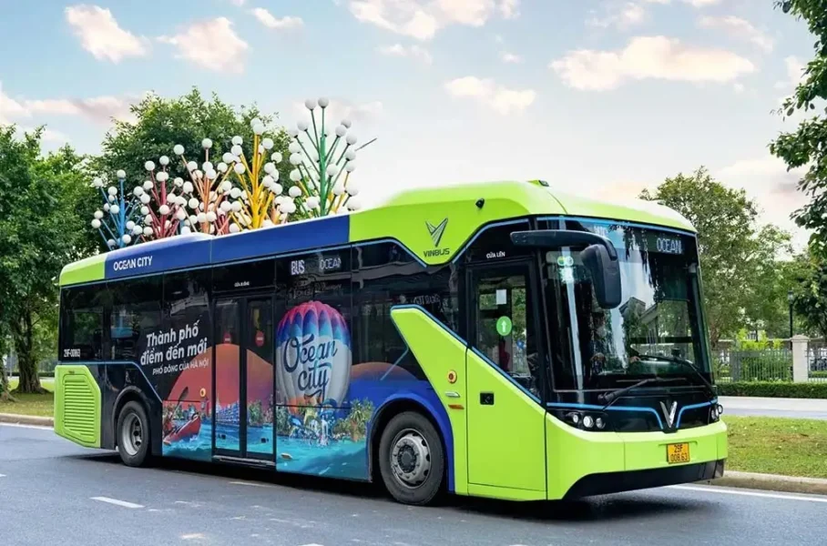 Quảng cáo xe VinBus3