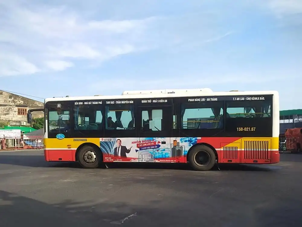 Quảng cáo xe buýt Hải Phòng