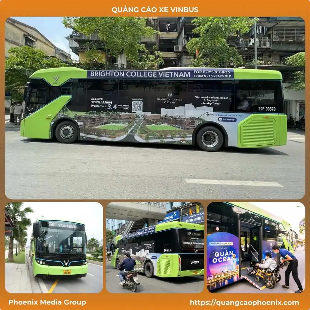 Quảng cáo xe VinBus
