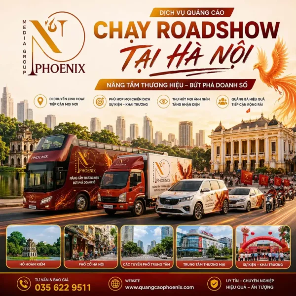 2 Tổ chức chạy roadshow tại Hà Nội
