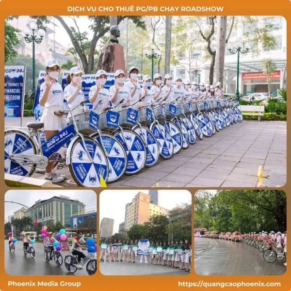 Cho thuê PG, PB chạy roadshow