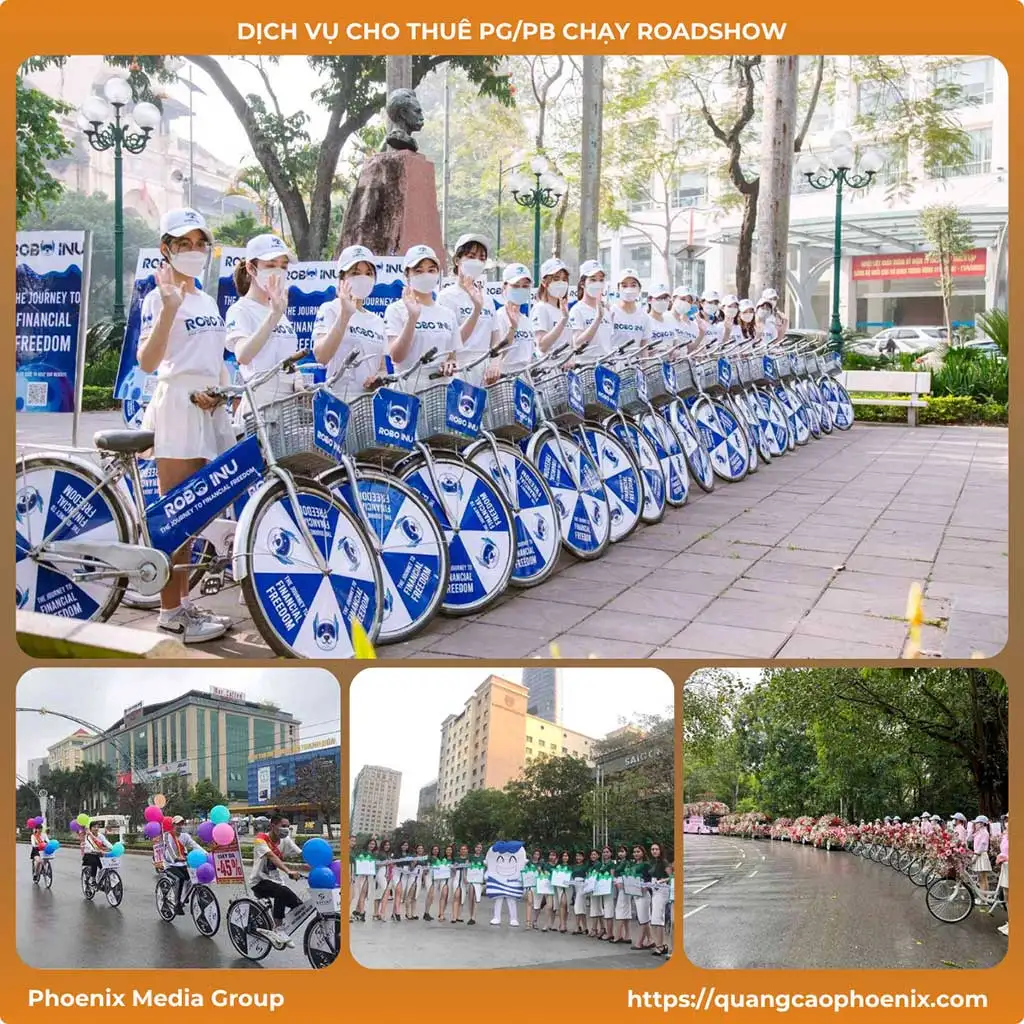 Roadshow Activation là gì? Hướng dẫn A-Z cho doanh nghiệp 2 Cho thuê PG, PB chạy roadshow