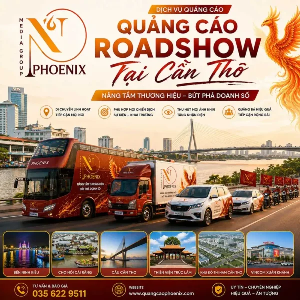 2 Quảng cáo roadshow tại Cần Thơ