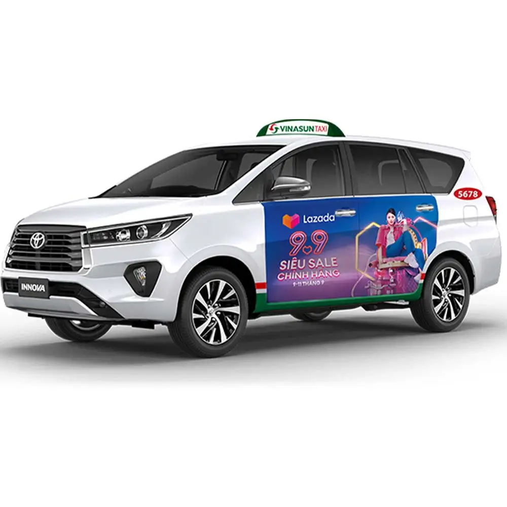 Quảng cáo Taxi Vinasun