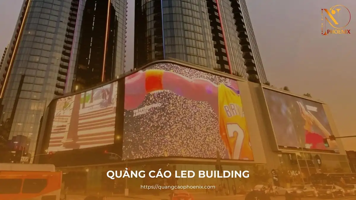 Quảng cáo LED Building: Giải pháp đột phá cho thương hiệu