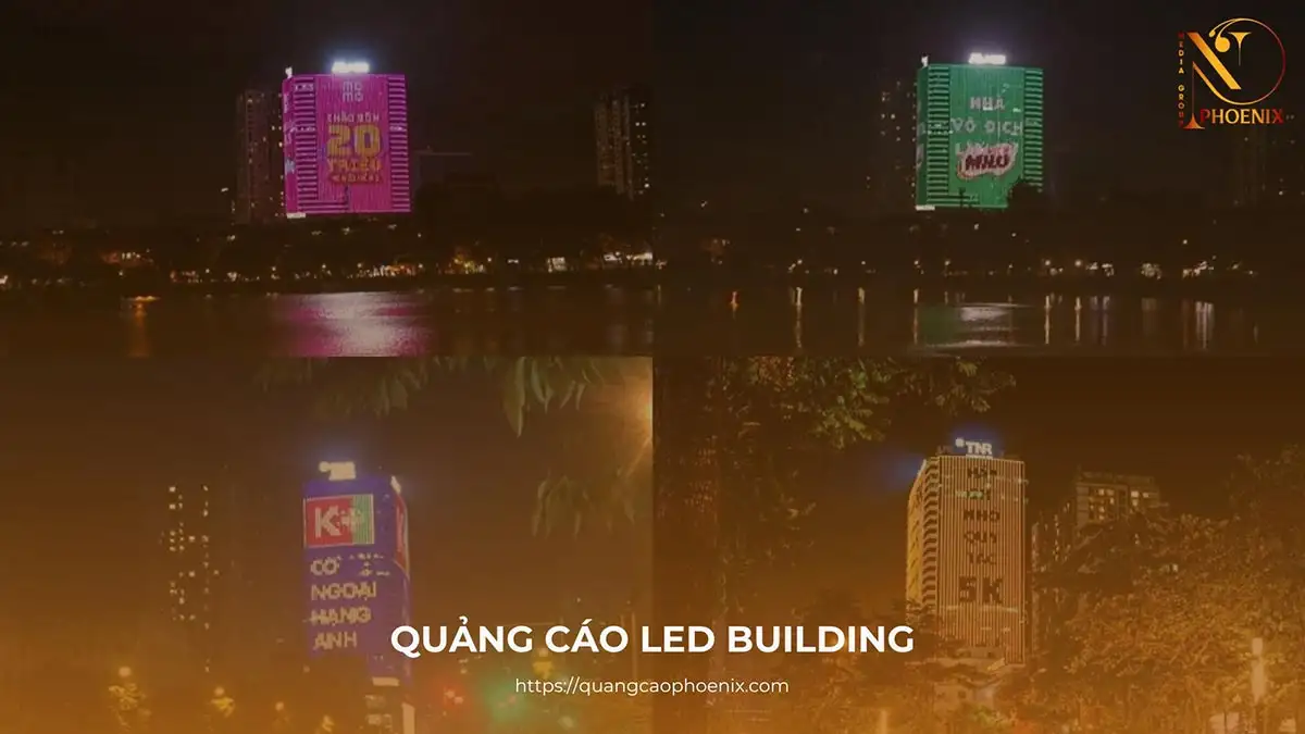 Quảng cáo LED Building: Giải pháp đột phá cho thương hiệu