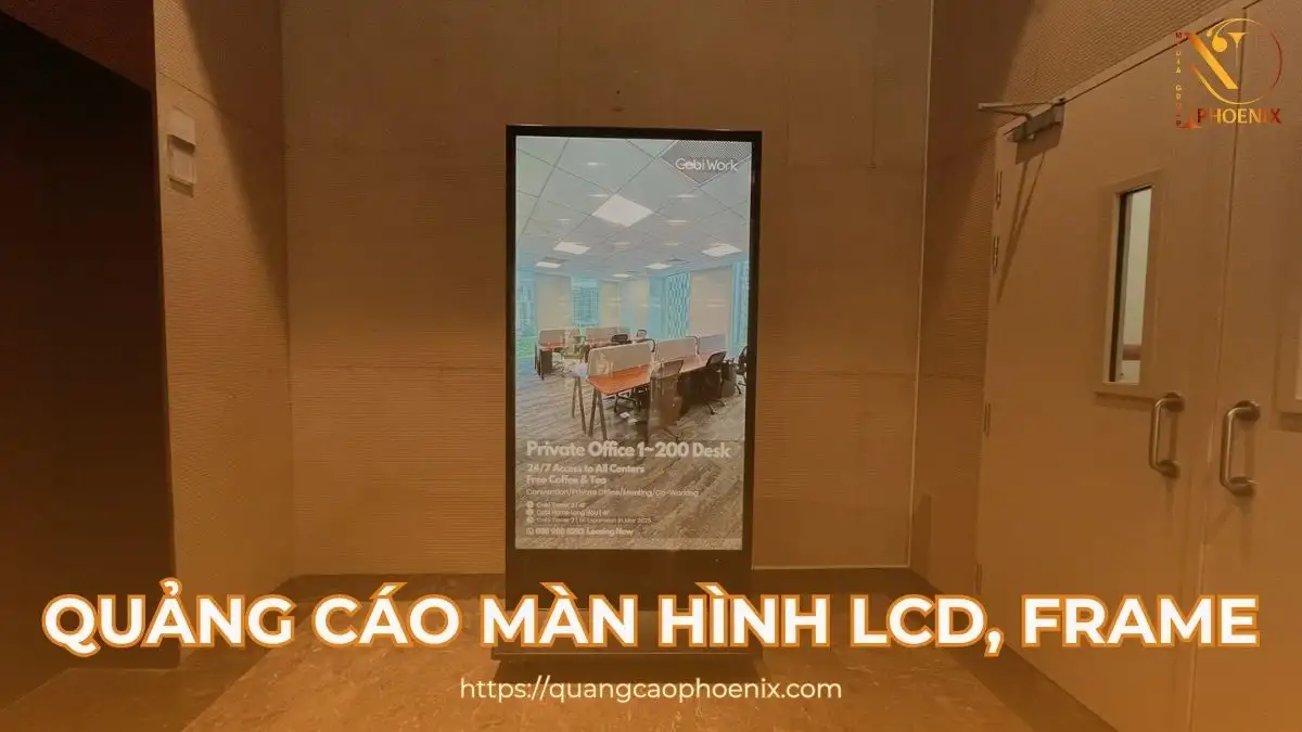 Quảng cáo màn hình LCD, Frame: Giải pháp truyền thông đột phá cho doanh nghiệp