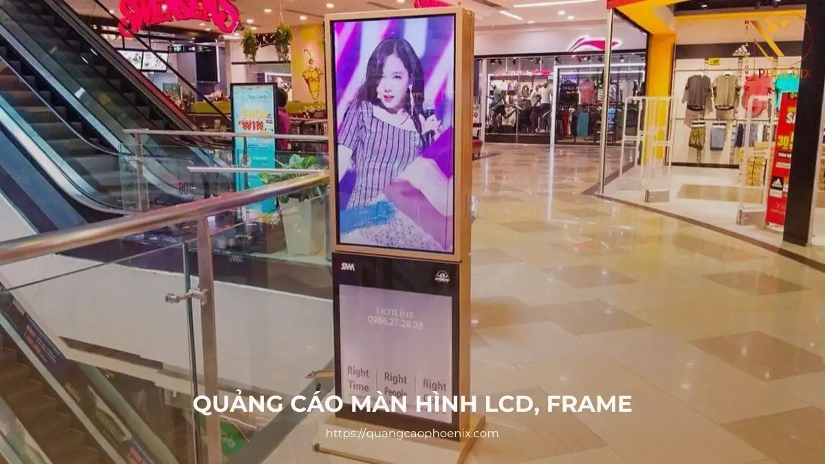 Quảng cáo màn hình LCD, Frame là gì? Ưu điểm và cách triển khai 7 Quảng cáo màn hình LCD, Frame: Giải pháp truyền thông đột phá cho doanh nghiệp