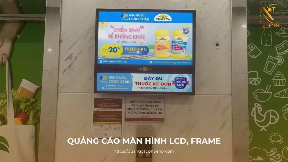Quảng cáo màn hình LCD, Frame là gì? Ưu điểm và cách triển khai 8 Quảng cáo màn hình LCD, Frame: Giải pháp truyền thông đột phá cho doanh nghiệp