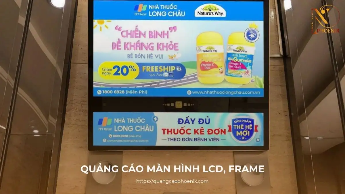 Quảng cáo màn hình LCD, Frame là gì? Ưu điểm và cách triển khai 2 Quảng cáo màn hình LCD, Frame: Giải pháp truyền thông đột phá cho doanh nghiệp