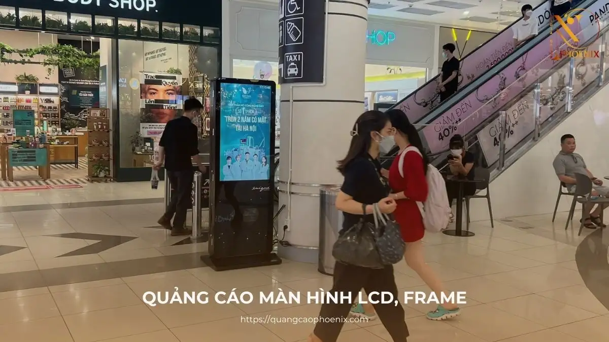 Quảng cáo màn hình LCD, Frame là gì? Ưu điểm và cách triển khai 6 Quảng cáo màn hình LCD, Frame: Giải pháp truyền thông đột phá cho doanh nghiệp