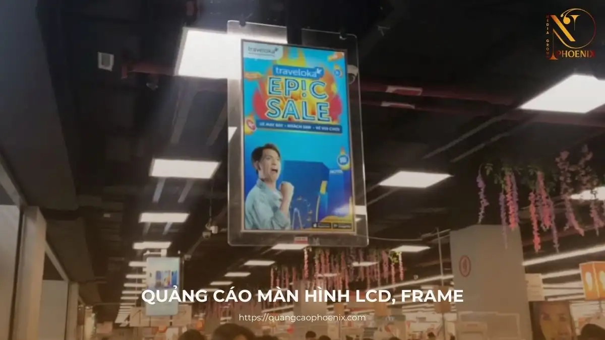 Quảng cáo màn hình LCD, Frame là gì? Ưu điểm và cách triển khai 3 Quảng cáo màn hình LCD, Frame: Giải pháp truyền thông đột phá cho doanh nghiệp