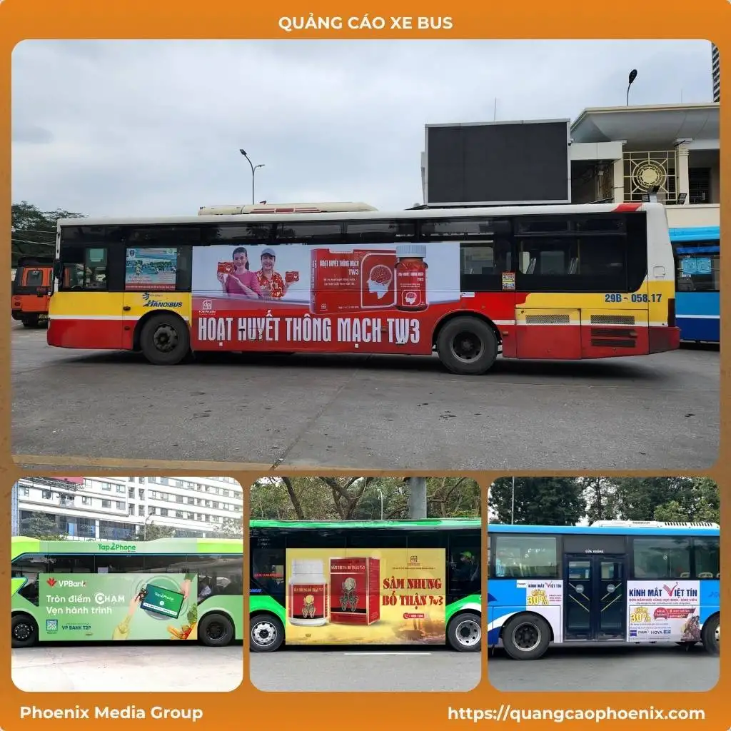 Quảng cáo Trên Xe Bus