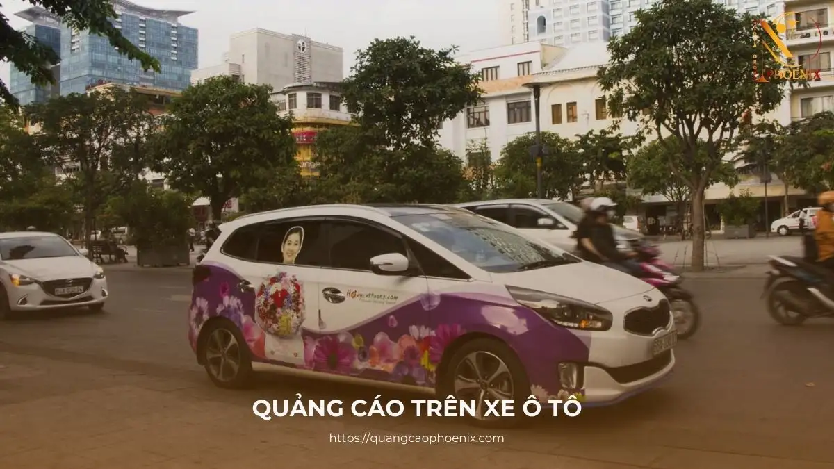 Tìm hiểu hình thức quảng cáo trên xe ô tô là gì? 2 Hình thức quảng cáo trên xe ô tô là gì?