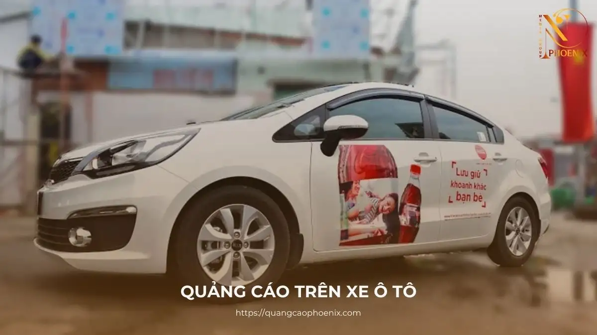 Tìm hiểu hình thức quảng cáo trên xe ô tô là gì? 6 Hình thức quảng cáo trên xe ô tô là gì?