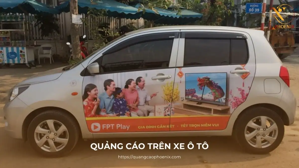 Tìm hiểu hình thức quảng cáo trên xe ô tô là gì? 5 Hình thức quảng cáo trên xe ô tô là gì?